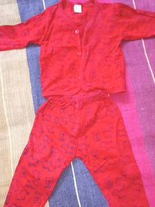 New Born Baby Boy Dress Red ♥️ Colour
