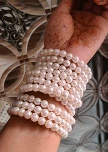 Stackable Pearl Bracelets
