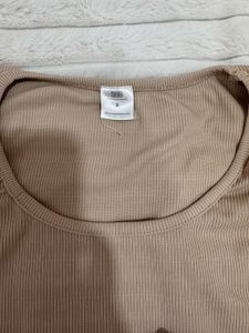 Long Sleeve Bell  Crop T