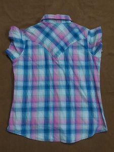 Wrangler Plaid Western Shirt