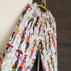 Palazzo Pant Tribal Design