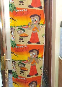 Chhota Bheem 2 Set Single Bed Bedsheet With Covers