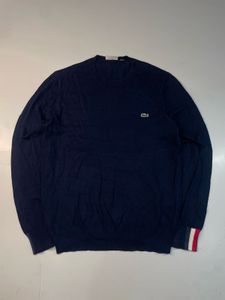 Navy Lacoste Sweater