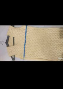unique handmade cream men sweater