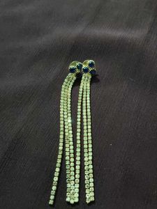 Sparkling Tassel Earrings