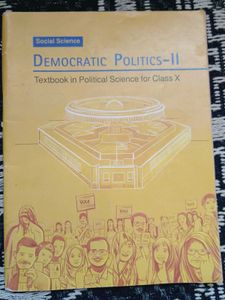 Democratic Politics-II Textbook for Class X