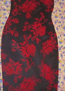 Black And Red Dress