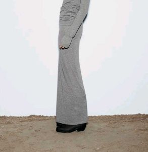 Grey Maxi Skirt