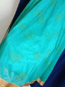 Cute Green Ethnic Dress