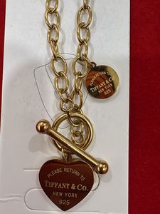 Tiffany &amp; Co. Heart Toggle Necklace