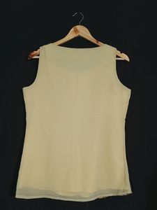 Cream Printed Top (Women)