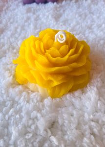 Big Scented  Flowers Candle