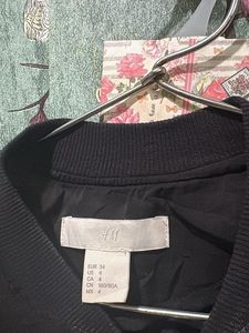Black Bomber Jacket
