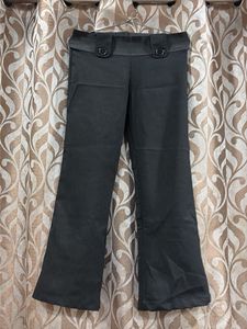 Classic Dark Grey Pinstripe Pants