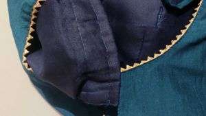 rama  Blue Lehenga Choli Set