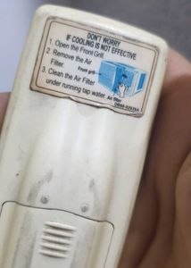 Samsung Air Conditioner Remote Control