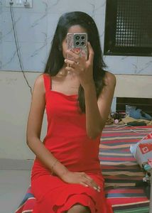 Coral Ruffle Hem Dress