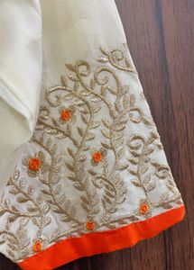 Elegant Cream plazo set