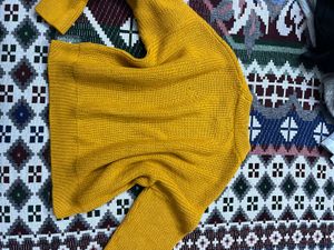 Mustard Knit Sweater