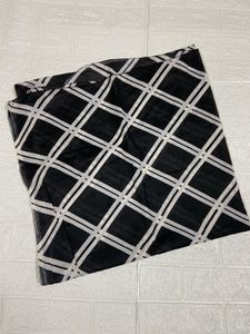 5XL Elegant Black &amp; White Kurta Set