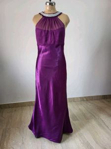 Elegant Purple Maxi Dress