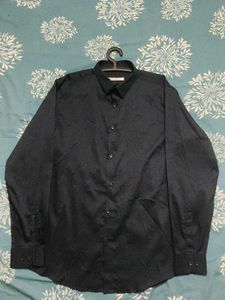 Classic Black Button-Up Shirt