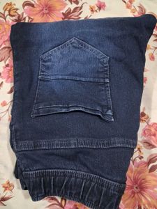 Dark Wash Jogger Jeans