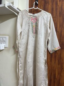 Elegant Embroidered Kurta set with dupatta