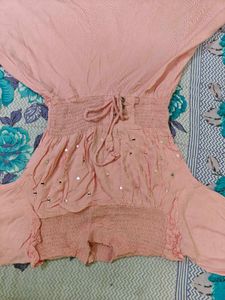 Peach Gown