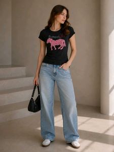 🎀 Pink Pony Dream — Cute-Girl Tee