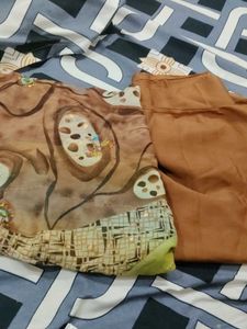 Designer dress with pjama