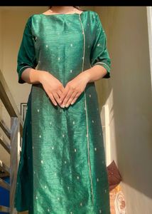 Elegant Green Kurta Set