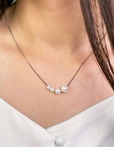 Pearl Chain Pandel Pure Silver 925
