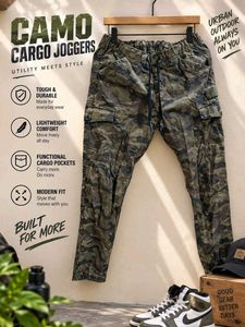 Men's Camo Cargo Joggers