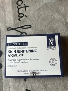 Skin whitening facial kit