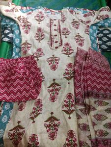 Elegant Indian Kurta Set with Dupatta