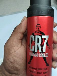 empty CR7 Cristiano Ronaldo Fragrance Body Spray