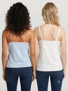 Bundle of 2 Women's Camisoles