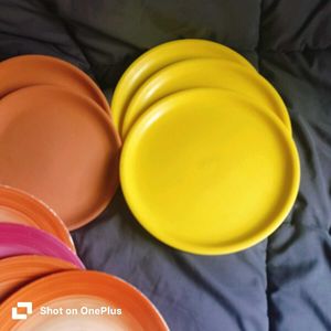 9 Vibrant Melamine Dinner Plates