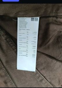 Brown Straight Leg Jeans(unisex)