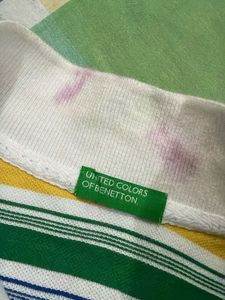 Colorful Striped Polo Shirt