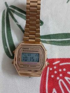 Casio Rose Gold Digital Watch