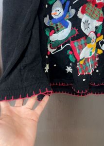 Black sweater
