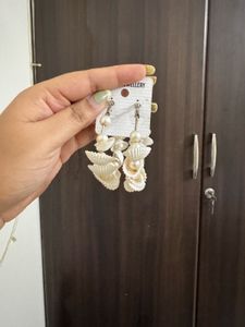 Boho Shell Hoop Earrings