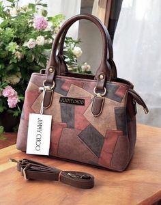 Stylish Patchwork Shoulder Bag colours avlbl