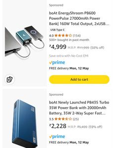 boAt  27000 mAh PB600 Powerbank