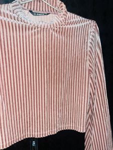 Sale-100rs Off Shein Velvet Top