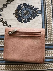 Cute Pink Tri-Fold Wallet