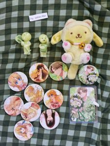 combo sanrio , anime, manhwa, smiski + freebies