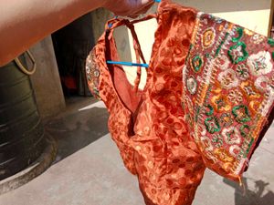 Beautiful Embroidered Saree with Blouse